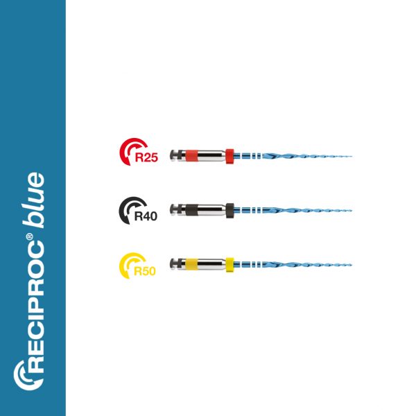 LIMAS, PONTAS DE PAPEL OU GUTA-PERCHA RECIPROC BLUE