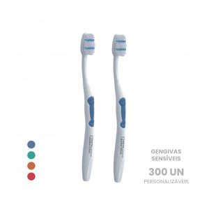 ESCOVAS DE DENTES PERSONALIZÁVEIS - GENGIVAS SENSÍVEIS
