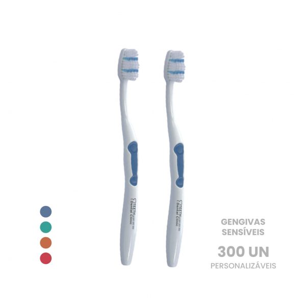 ESCOVAS DE DENTES PERSONALIZÁVEIS - GENGIVAS SENSÍVEIS